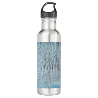 Art canvas blue texture 710 ml water bottle