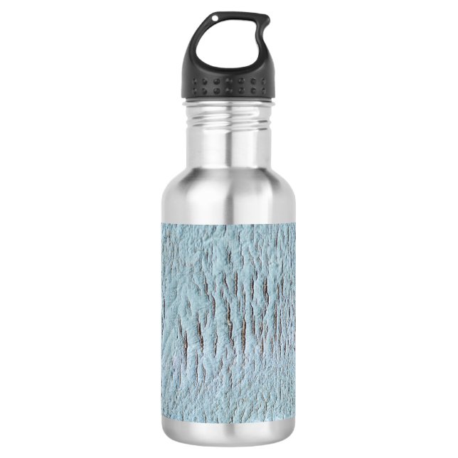 Art canvas blue texture 710 ml water bottle (Front)