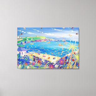 Art Canvas Print: Mother Ivey's Bay Cornwall Print