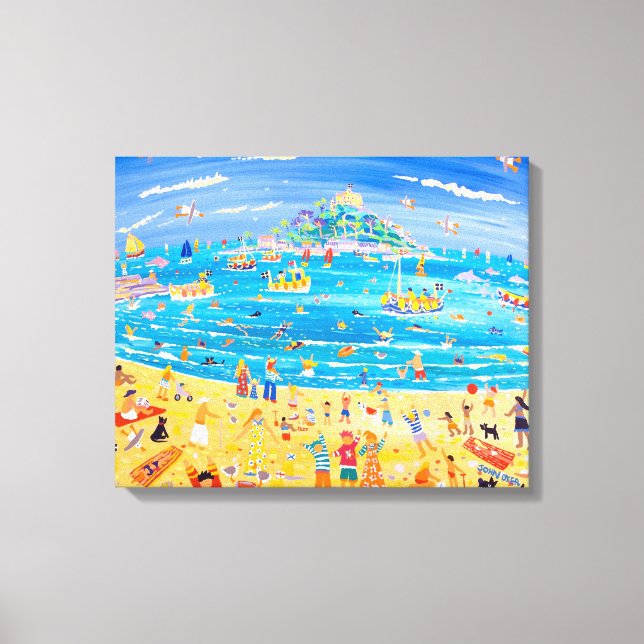 Art Canvas Print: St Michael's Mount (Front)