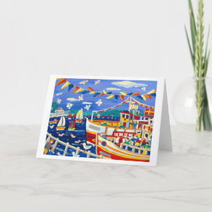 Art Card: Beany Hats and Pleasure Boats Card