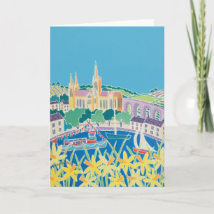 Art Card: Blue Sky Truro by Joanne Short Card