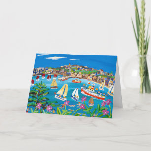 Art Card: Campion Days, Falmouth, Cornwall Card