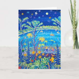 Art Card: Cycling under the stars, Tresco Card