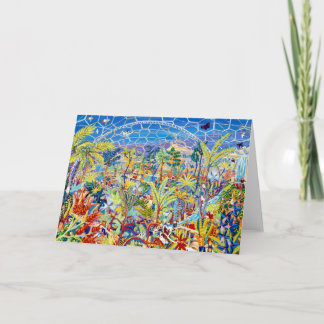 Art Card: Garden of Eden. The Eden Project, UK Card