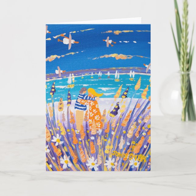 Art Card: Love on the beach Card (Front)