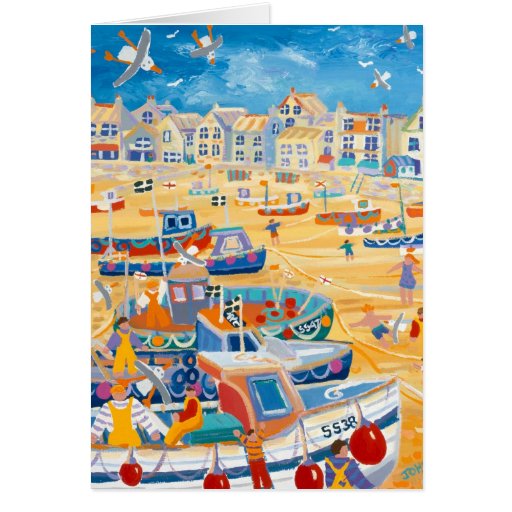 Image of Art Card: St Ives Harbour, Cornwall