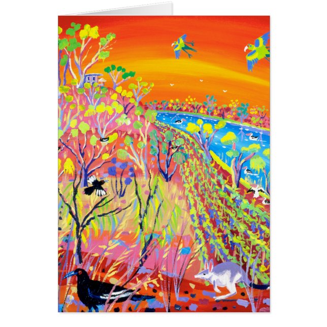 Art Card: Wetland Wildlife Banrock Station (Front)