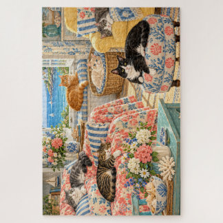 art cats 1000 piece puzzle