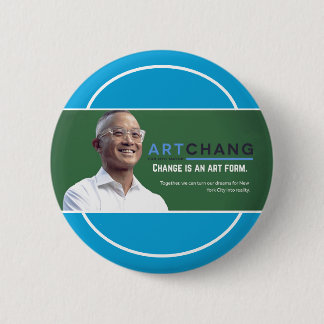 Art Chang NYC Mayor 2021 6 Cm Round Badge