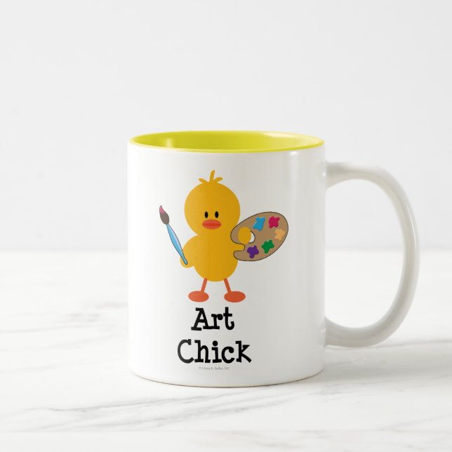 Art Chick Mug (Right)