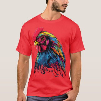 Art Chicken Gifts Funny Chicken T-Shirt