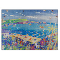 Art Chopping Board: Mother Ivey's Bay Cornwall