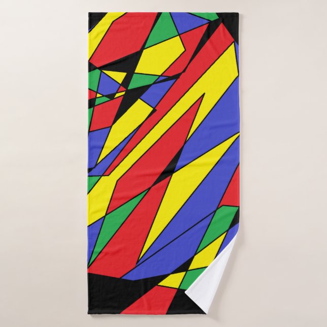 Art Colour Bath Towel (Bath Towel)