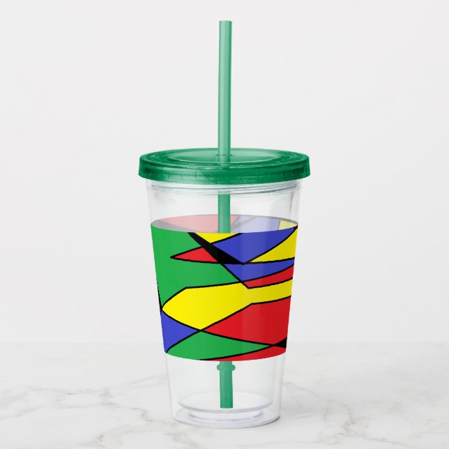 Art Colours Acrylic Tumbler (Front)