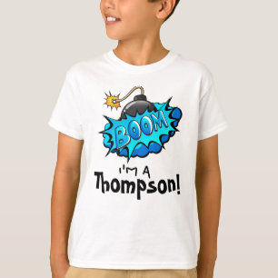 Art Comic Book Boom! Adoption Day Party Tee