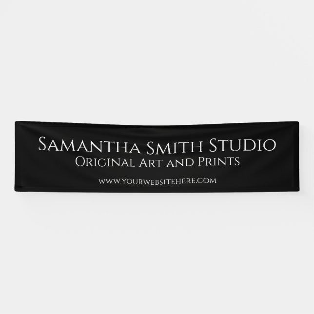 Art Craft Fair Tent Banner Custom Booth Valence (Horizontal)