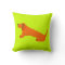 Art Cushion: Dachshund Dog. Sausage Dog. Digory