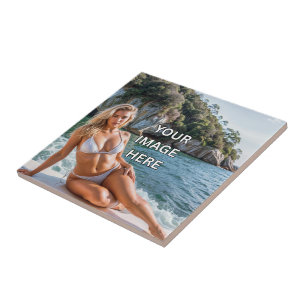 ART! 🎨 Custom Ceramic Tile – Add Image or Text
