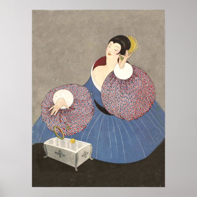 Art Deco 1920s Fashion Poster (Front)