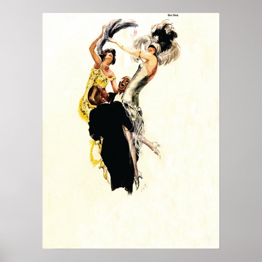 Art Deco 1920s Jazz Age Poster | Zazzle.co.uk