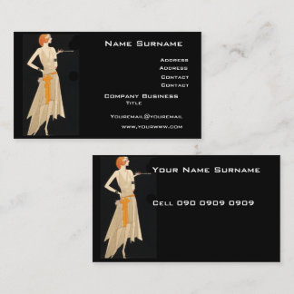 Art Deco 2 Business Card