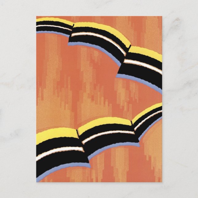 Art Deco Abstract  (64) Postcard (Front)