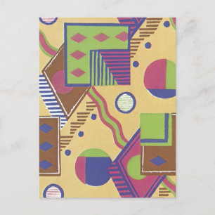 Art Deco Abstract (78) Postcard