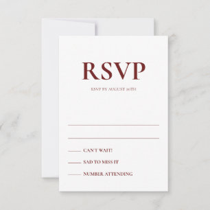 Art Deco Accents Wedding Response Cards