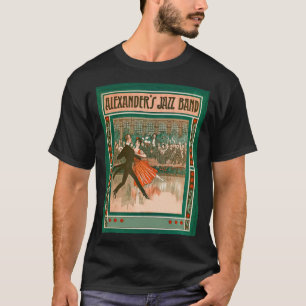  Art deco airline travel poster T-Shirt
