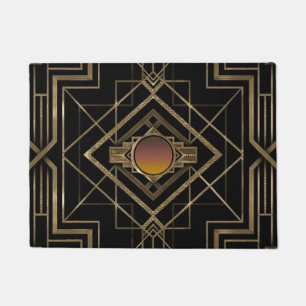 Art Deco Antique Gold Doormat
