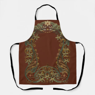 art deco apron
