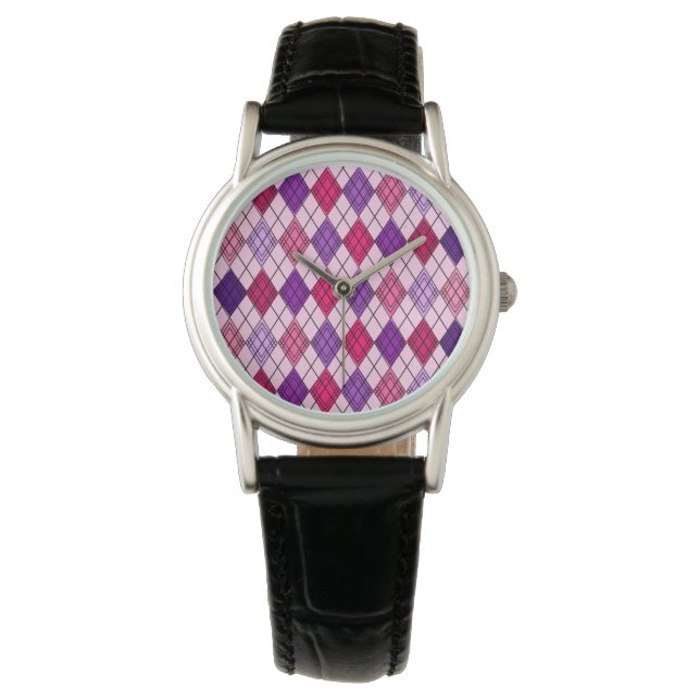 Art Deco Argyle  Watch (Front)