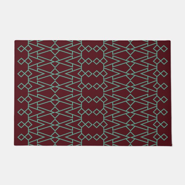 Art Deco Arrows  Doormat (Front)