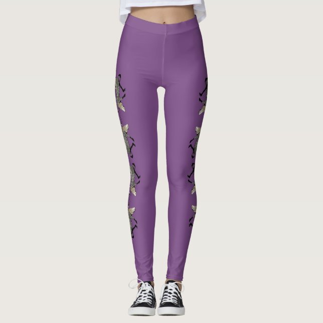 Art Deco Astra Leggings (Front)