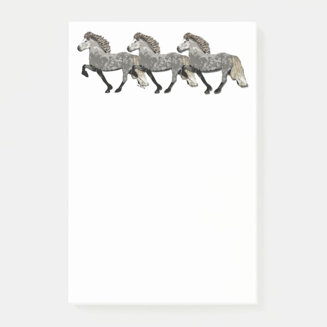 Art Deco Astrid Post-it Notes (Front)