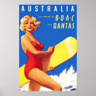 Art Deco Australia Travel poster 2