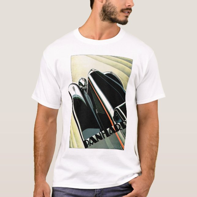 Art Deco Automobile T-Shirt (Front)