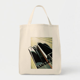 Art Deco Automobile Tote Bag