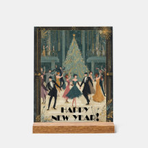 Art Deco Ballroom Dance Happy New Year
