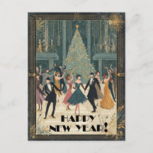 Art Deco Ballroom Dance Happy New Year