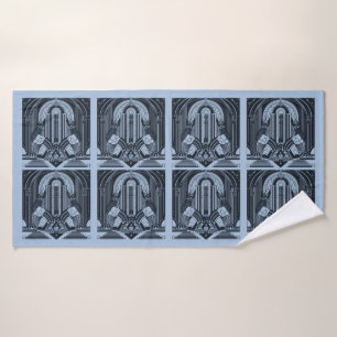 Art Deco Bath Towel