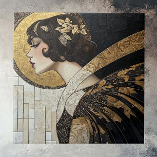 Art Deco Beauty Tile