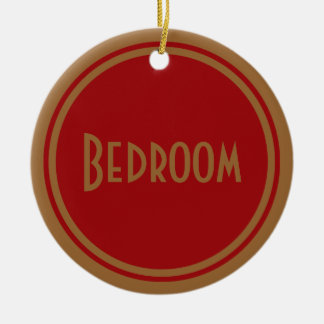 Art Deco Bedroom Door Ceramic Tree Decoration