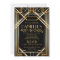Art Deco Birthday Invitation Roaring 20s