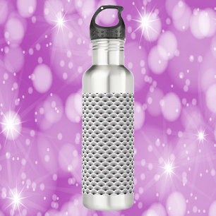Art Deco Black and White Pattern 710 Ml Water Bottle
