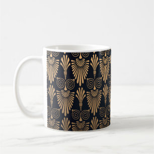 Art Deco Black Gold: Retro. Coffee Mug