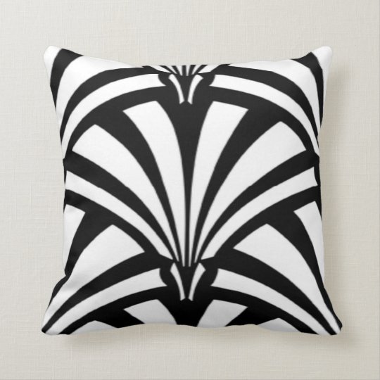 black white cushions