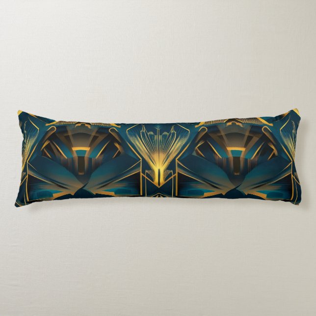 Art Deco Body Pillow (Front)