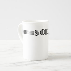 Art Deco Bone China Mug